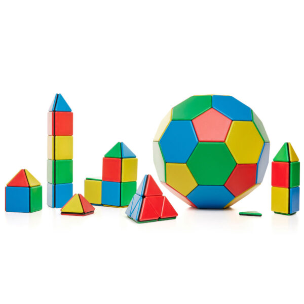 POLYDRON VELIKI MAGNETNI GEOMETRIJSKI KOMPLET – 104 - Image 2